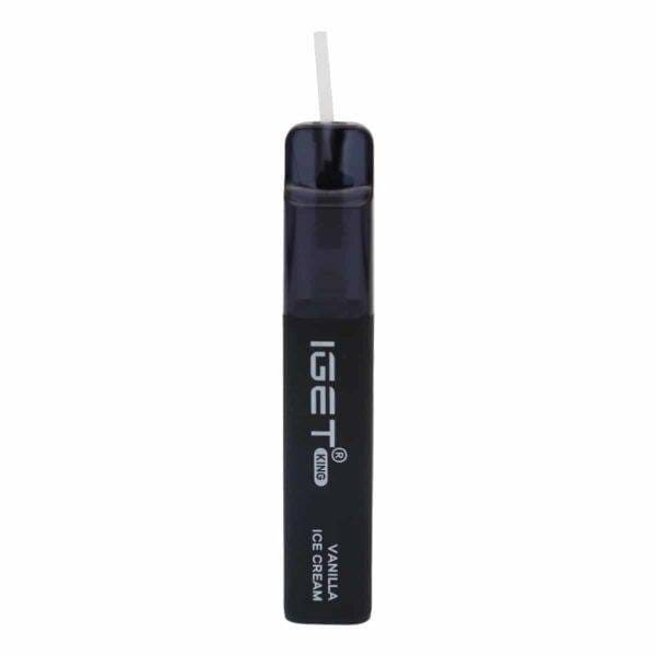 IGET King 2600 Puffs 30 Options Vanilla Ice Cream
