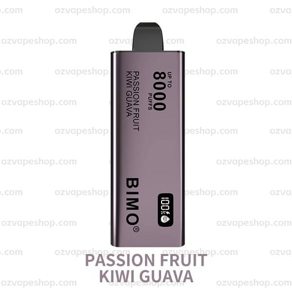 BIMO 8000 Puffs- PASSION FRUIT KIWI GUAVA
