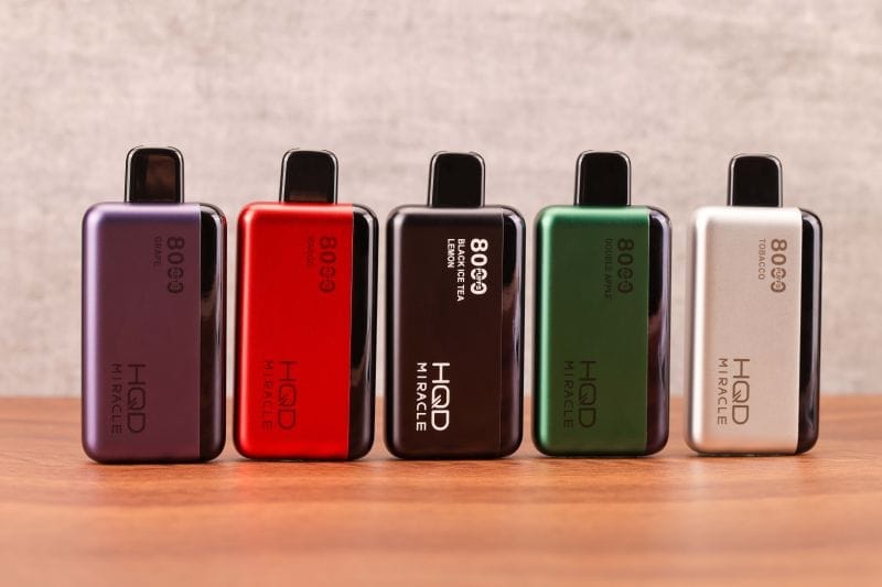 HQD Miracle 8000 Device Technical Features and LED Display