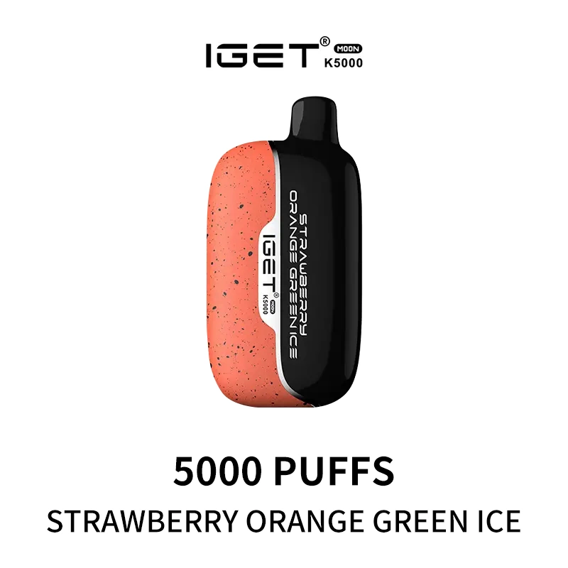 strawberry orange green ice