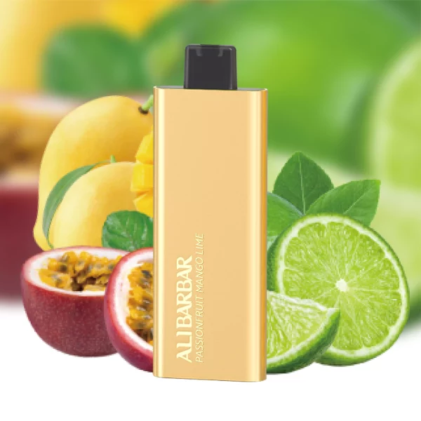 ALIBARBAR Pandora 7000 PUFFS – Passionfruit Mango Lime