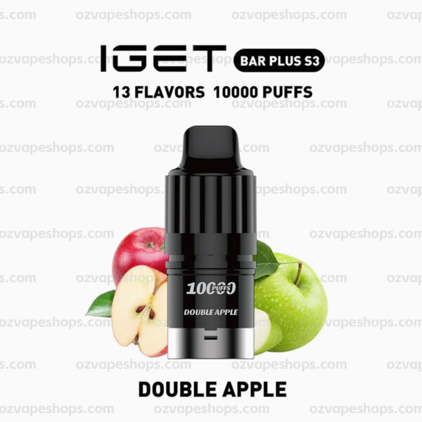 IGET Bar Plus S3 Pod - Double Apple