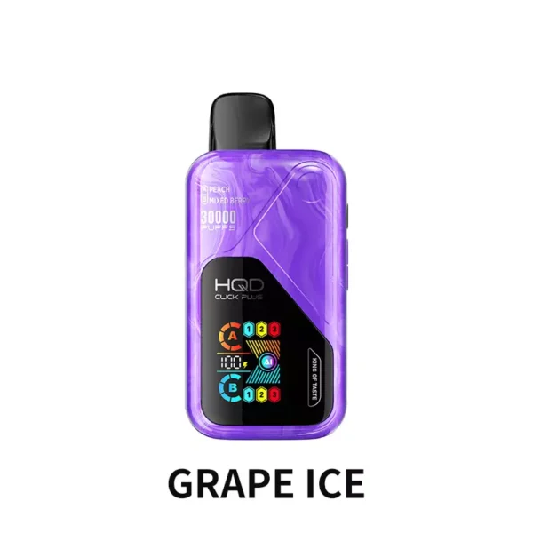 HQD Click Plus 30000 - Grape Ice