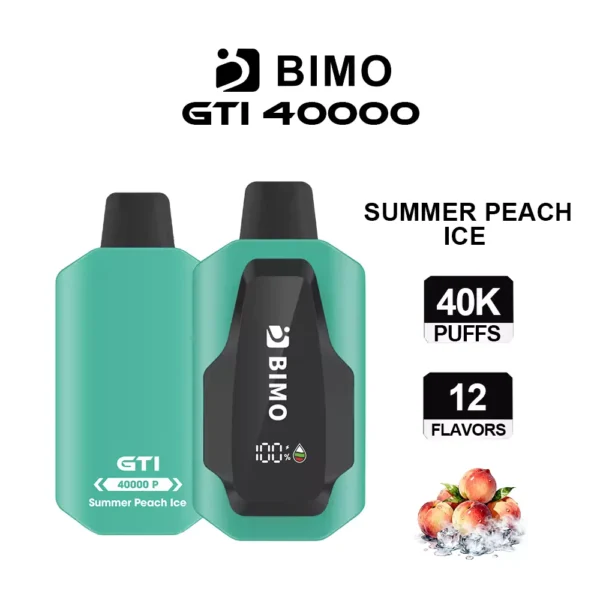 BIMO GTI 40000 Puffs - Summer Peach Ice
