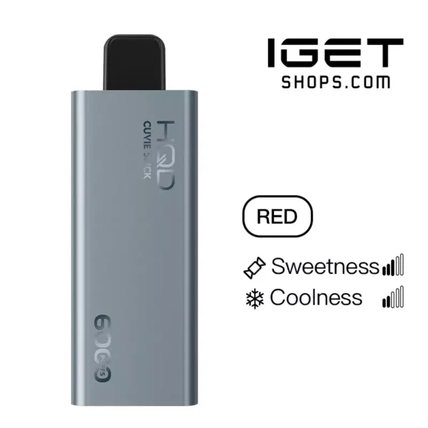 HQD Cuvie Slick 6000 - Red (Apple Cherry)