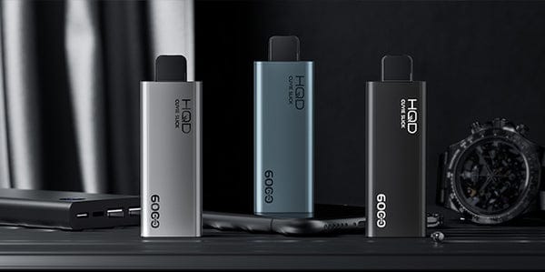 The HQD Cuvie Slick 6000 shown in its various color options