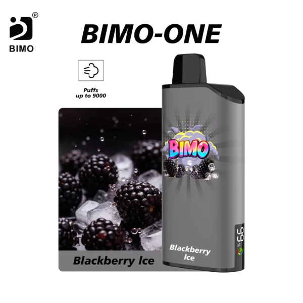 BIMO ONE 9000 Puffs - Blackberry Ice