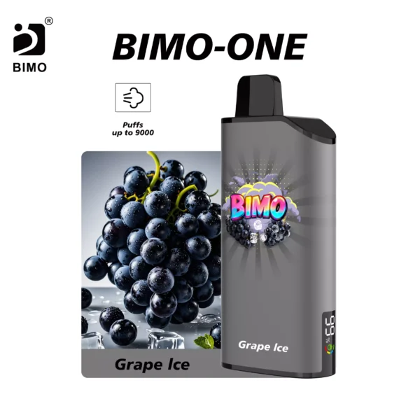 BIMO ONE 9000 Puffs - Grape Ice