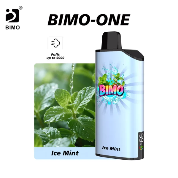 BIMO ONE 9000 Puffs - Ice Mint