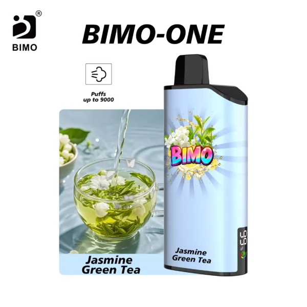 BIMO ONE 9000 Puffs - Jasmine Green Tea