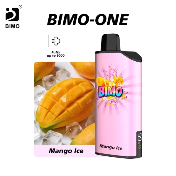 BIMO ONE 9000 Puffs - Mango Ice
