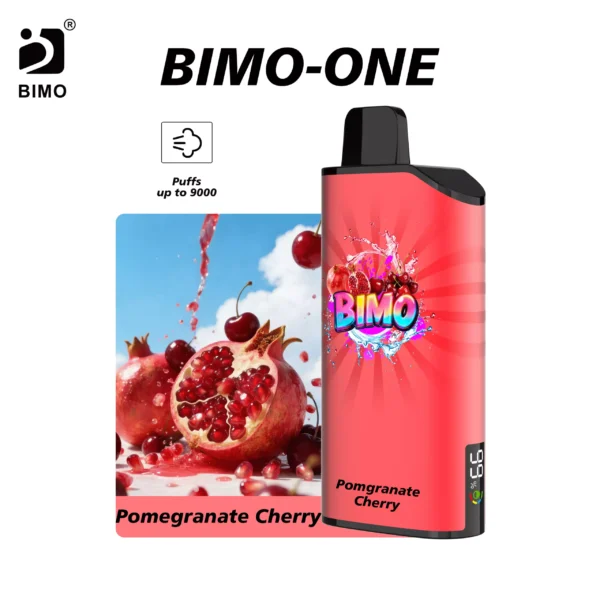 BIMO ONE 9000 Puffs - Pomegranate Cherry
