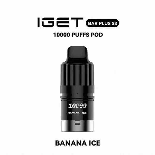 IGET Bar Plus S3 Pod - Banana Ice