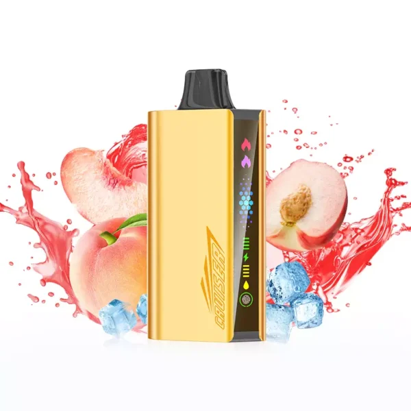 JNR Cruiser 12000 Puffs - Peach Ice