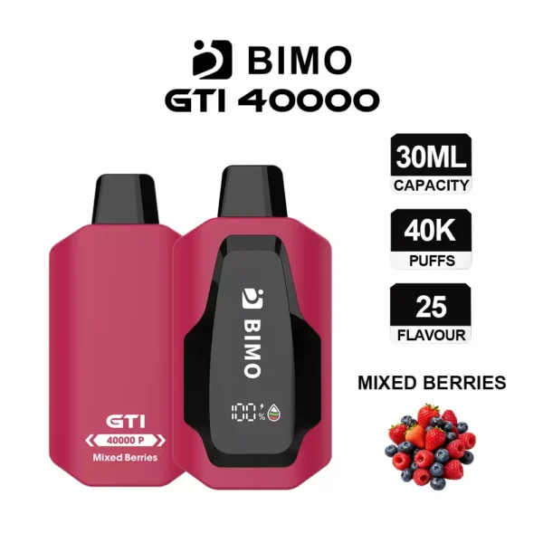 BIMO GTI 40000 Puffs - Mixed Berries