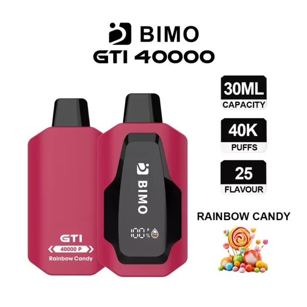 BIMO GTI 40000 Puffs - Rainbow Candy