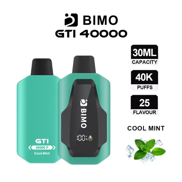 BIMO GTI 40000 Puffs - Cool Mint