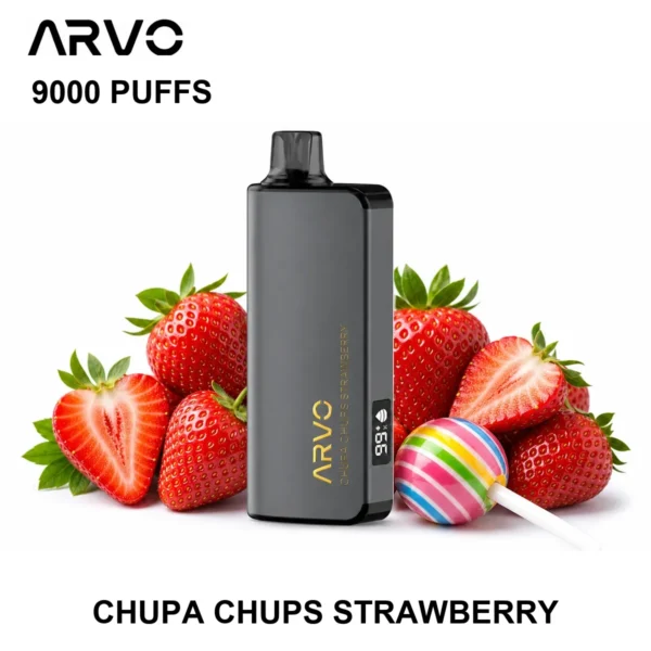 ARVO 9000 PUFFS - Chuppa Chupps Strawberry