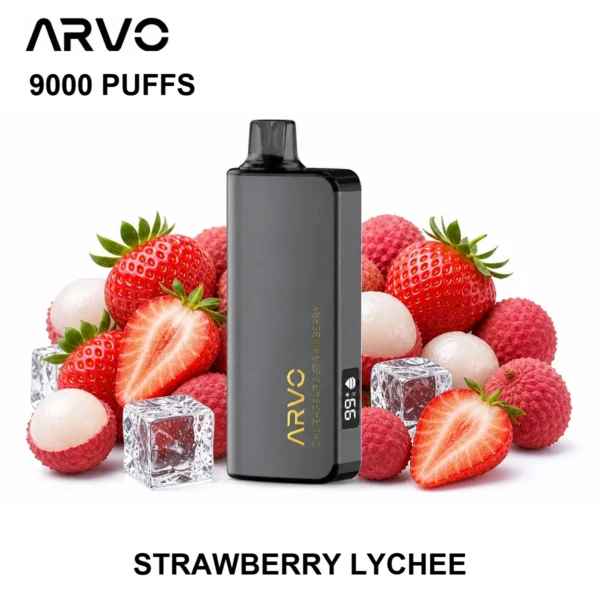 ARVO 9000 PUFFS - Strawberry Lychee